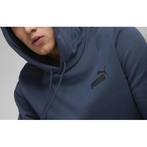 Bluza męska Puma Ess Small Logo Hoodie Blue 586691 97