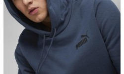 Bluza męska Puma Ess Small Logo Hoodie Blue 586691 97
