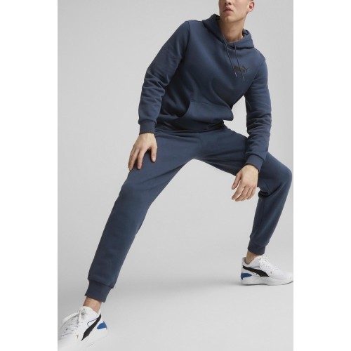 Bluza męska Puma Ess Small Logo Hoodie Blue 586691 97