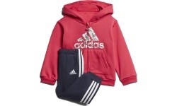 Dres dziecięcy Adidas I Logo Jog Fl1 Blue Pink GK1651