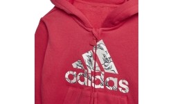 Dres dziecięcy Adidas I Logo Jog Fl1 Blue Pink GK1651