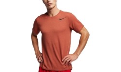 Koszulka Nike M Nk Brt Top SS Hpr Dry, pomarańczowa
