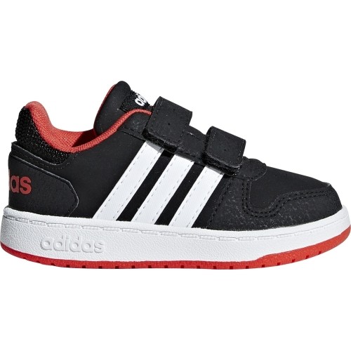 Adidas buty dziecięce Hoops 2.0 Cmf Black Red B75965