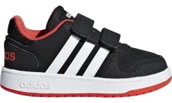 Adidas buty dziecięce Hoops 2.0 Cmf Black Red B75965