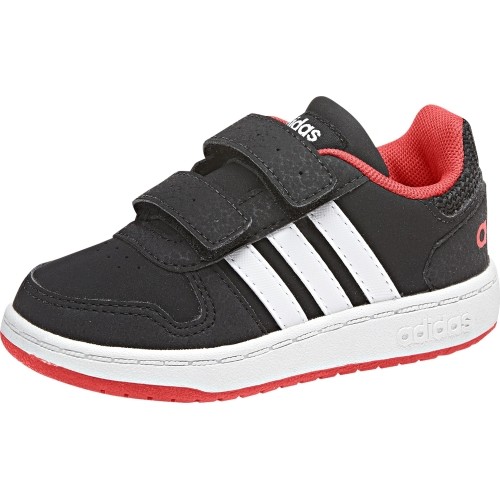 Adidas buty dziecięce Hoops 2.0 Cmf Black Red B75965