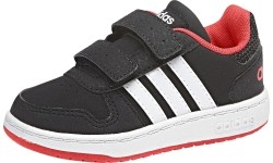Adidas buty dziecięce Hoops 2.0 Cmf Black Red B75965