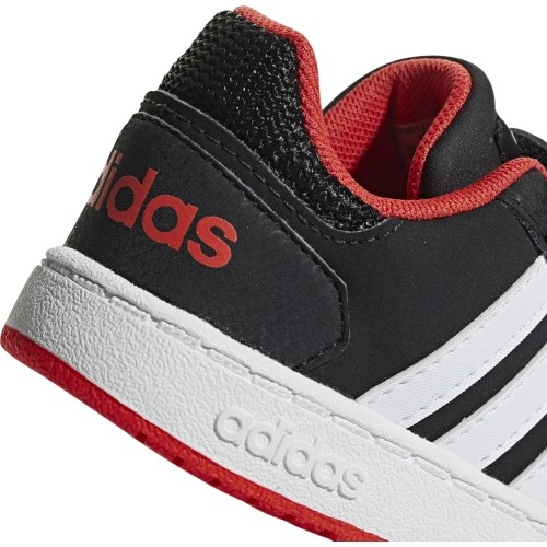 Adidas buty dziecięce Hoops 2.0 Cmf Black Red B75965