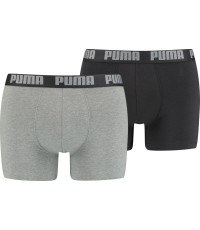Bokserki męskie Puma Basic Boxer, szare