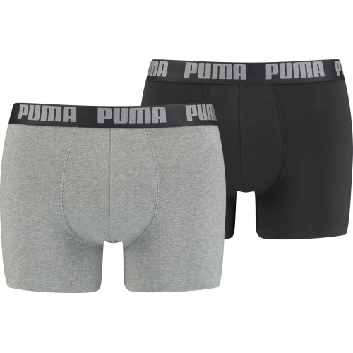 Bokserki męskie Puma Basic Boxer, szare