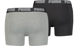 Bokserki męskie Puma Basic Boxer, szare