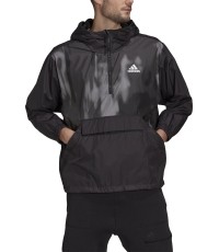 Kurtka męska Adidas BTS W.R Anorak, czarna GM4361