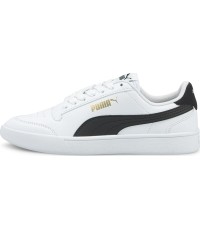 Buty młodzieżowe Puma Shuffle Jr białe 375688 02