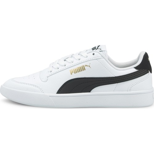 Buty młodzieżowe Puma Shuffle Jr białe 375688 02