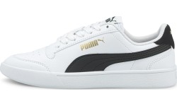 Buty młodzieżowe Puma Shuffle Jr białe 375688 02