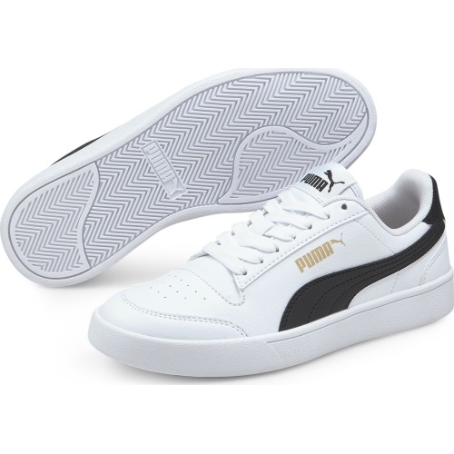Buty młodzieżowe Puma Shuffle Jr białe 375688 02