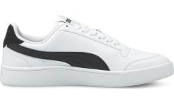 Buty młodzieżowe Puma Shuffle Jr białe 375688 02