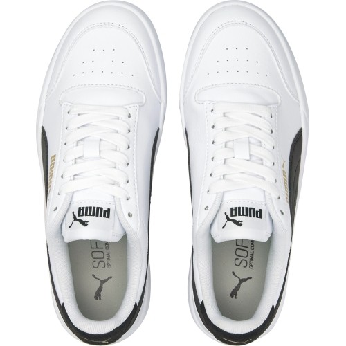 Buty młodzieżowe Puma Shuffle Jr białe 375688 02