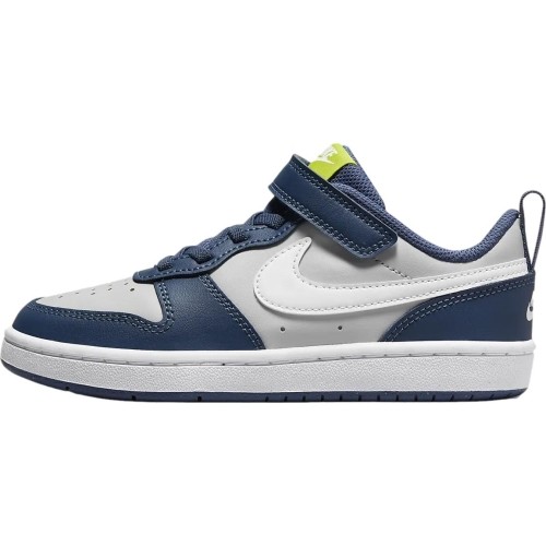 Buty dziecięce Nike Court Borough Low 2 niebiesko-szare BQ5451 016