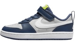 Buty dziecięce Nike Court Borough Low 2 niebiesko-szare BQ5451 016