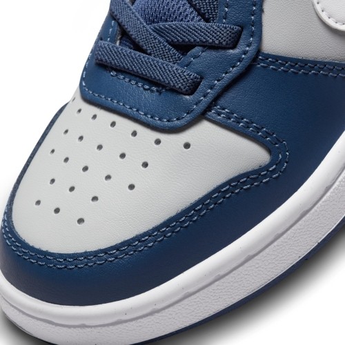Buty dziecięce Nike Court Borough Low 2 niebiesko-szare BQ5451 016