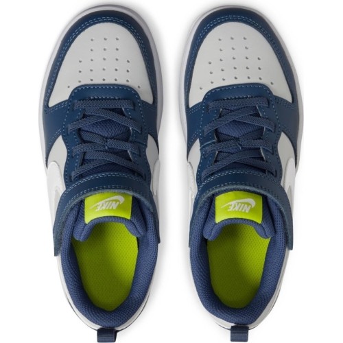 Buty dziecięce Nike Court Borough Low 2 niebiesko-szare BQ5451 016