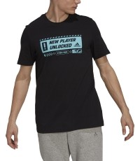 Adidas Marškinėliai Vyrams M Nw Plyr G T Black