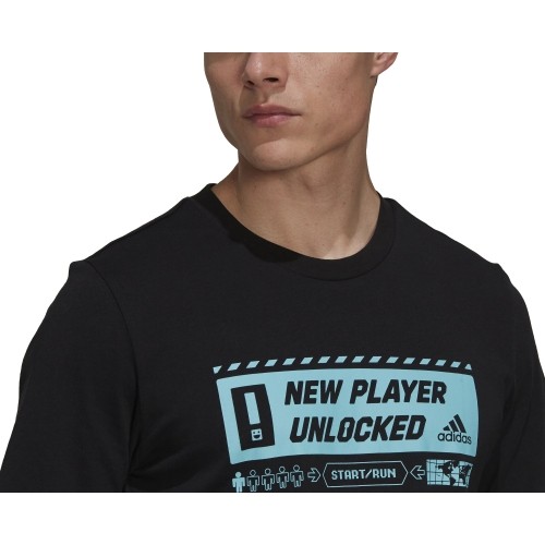Adidas Marškinėliai Vyrams M Nw Plyr G T Black