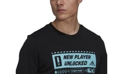 Adidas Marškinėliai Vyrams M Nw Plyr G T Black