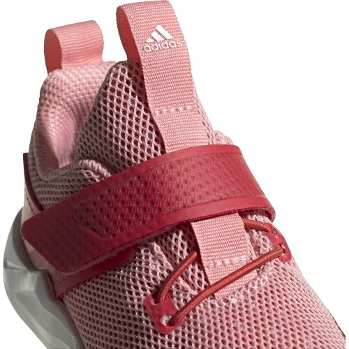 Buty dziecięce Adidas RapidaFlex EL I czerwone EF9723