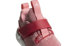Buty dziecięce Adidas RapidaFlex EL I czerwone EF9723