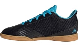 Buty piłkarskie Adidas Predator 19.4 IN SA, czarno-niebieskie G25830