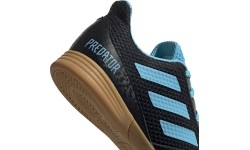 Buty piłkarskie Adidas Predator 19.4 IN SA, czarno-niebieskie G25830