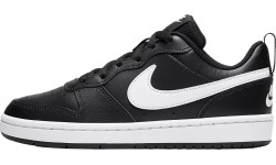 Buty dziecięce Nike Court Borough Low 2, czarne BQ5448 002