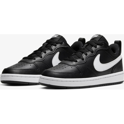 Buty dziecięce Nike Court Borough Low 2, czarne BQ5448 002