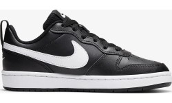 Buty dziecięce Nike Court Borough Low 2, czarne BQ5448 002