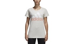 Adidas Palaidinė Ess Lin Lo Tee White