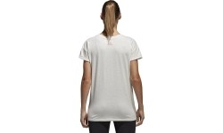 Adidas Palaidinė Ess Lin Lo Tee White