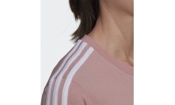 Bluzka damska Adidas W 3s Crop Tee Pink HF7245
