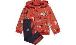 Dres dziecięcy Adidas I Grap Fz Hd J Red Blue GD3924