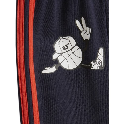 Dres dziecięcy Adidas I Grap Fz Hd J Red Blue GD3924
