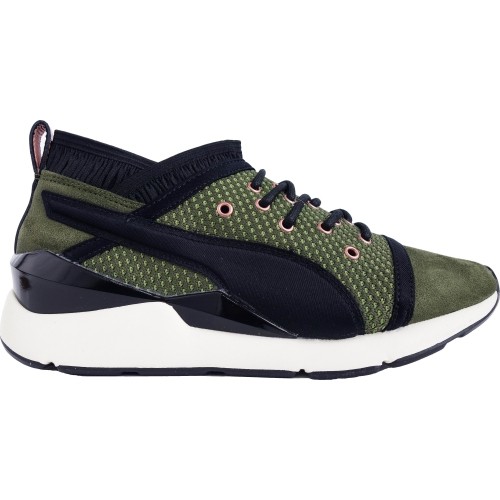 Buty damskie Puma Pearl VR Wn Olive Night Black 364154 01