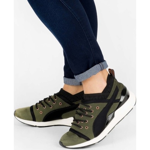 Buty damskie Puma Pearl VR Wn Olive Night Black 364154 01