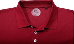 Glo Story Polo Marškinėliai Vyrams Burgundy