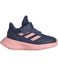 Buty sportowe dziewczęce Adidas RapidaRun EL I, niebiesko-różowe EF9279