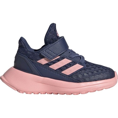 Buty sportowe dziewczęce Adidas RapidaRun EL I, niebiesko-różowe EF9279