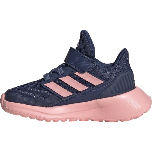 Buty sportowe dziewczęce Adidas RapidaRun EL I, niebiesko-różowe EF9279