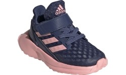 Buty sportowe dziewczęce Adidas RapidaRun EL I, niebiesko-różowe EF9279