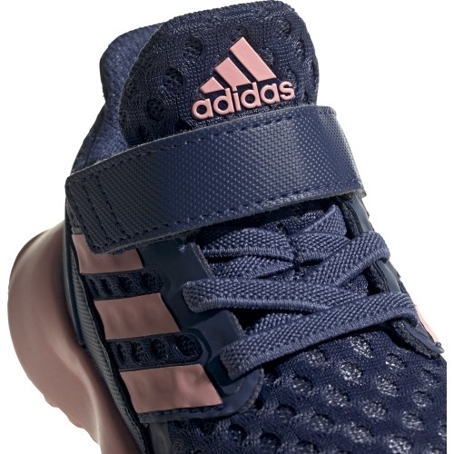 Buty sportowe dziewczęce Adidas RapidaRun EL I, niebiesko-różowe EF9279