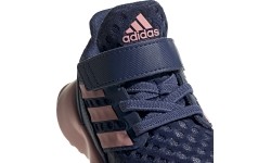 Buty sportowe dziewczęce Adidas RapidaRun EL I, niebiesko-różowe EF9279