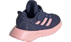 Buty sportowe dziewczęce Adidas RapidaRun EL I, niebiesko-różowe EF9279